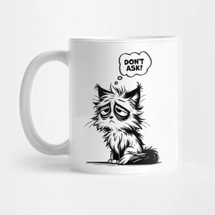 Bored Cat Mug